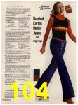1972 Sears Fall Winter Catalog, Page 104