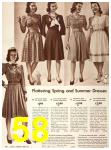 1942 Sears Spring Summer Catalog, Page 58