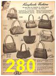 1951 Sears Fall Winter Catalog, Page 280