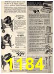 1972 Sears Fall Winter Catalog, Page 1184