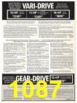 1982 Sears Fall Winter Catalog, Page 1087