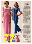 1974 Sears Spring Summer Catalog, Page 77