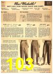 1949 Sears Spring Summer Catalog, Page 103