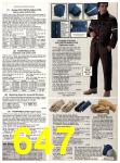1981 Sears Fall Winter Catalog, Page 647