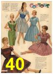 1960 Sears Spring Summer Catalog, Page 40