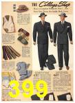 1940 Sears Fall Winter Catalog, Page 399