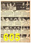 1940 Sears Fall Winter Catalog, Page 605