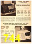 1950 Sears Fall Winter Catalog, Page 744