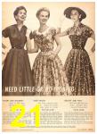 1955 Sears Spring Summer Catalog, Page 21