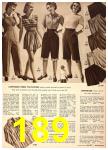 1949 Sears Spring Summer Catalog, Page 189