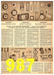 1952 Sears Fall Winter Catalog, Page 987