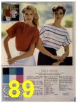 1984 Sears Spring Summer Catalog, Page 89