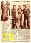 1940 Sears Fall Winter Catalog, Page 73
