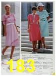 1985 Sears Spring Summer Catalog, Page 183