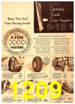 1940 Sears Fall Winter Catalog, Page 1209