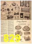 1956 Sears Fall Winter Catalog, Page 829