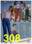 1984 Sears Spring Summer Catalog, Page 308