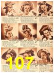 1942 Sears Spring Summer Catalog, Page 107