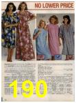 1984 Sears Spring Summer Catalog, Page 190