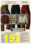 1980 Sears Fall Winter Catalog, Page 192