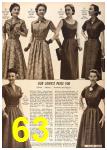1955 Sears Fall Winter Catalog, Page 63