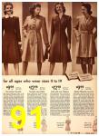 1942 Sears Spring Summer Catalog, Page 91