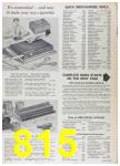 1966 Sears Fall Winter Catalog, Page 815
