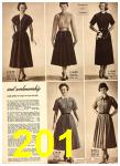 1950 Sears Fall Winter Catalog, Page 201