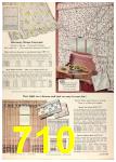 1958 Sears Spring Summer Catalog, Page 710