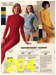 1973 Sears Fall Winter Catalog, Page 204