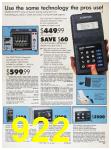 1989 Sears Home Annual Catalog, Page 922
