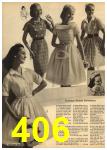 1961 Sears Spring Summer Catalog, Page 406