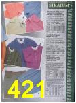 1988 Sears Spring Summer Catalog, Page 421