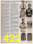 1957 Sears Spring Summer Catalog, Page 423