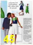 1973 Sears Spring Summer Catalog, Page 45