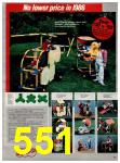 1986 Sears Christmas Book, Page 551