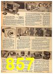 1962 Sears Fall Winter Catalog, Page 857