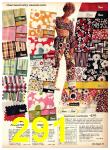 1970 Sears Spring Summer Catalog, Page 291