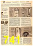 1956 Sears Fall Winter Catalog, Page 741