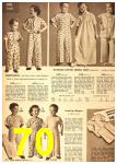 1949 Sears Spring Summer Catalog, Page 70