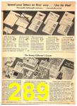 1945 Sears Fall Winter Catalog, Page 289