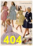 1961 Sears Spring Summer Catalog, Page 404