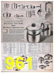 1957 Sears Spring Summer Catalog, Page 961
