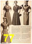 1956 Sears Fall Winter Catalog, Page 77