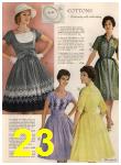 1960 Sears Spring Summer Catalog, Page 23