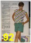 1984 Sears Spring Summer Catalog, Page 92