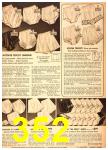 1952 Sears Fall Winter Catalog, Page 352