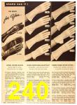 1949 Sears Spring Summer Catalog, Page 240