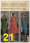 1961 Sears Spring Summer Catalog, Page 21