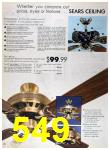 1989 Sears Home Annual Catalog, Page 549
